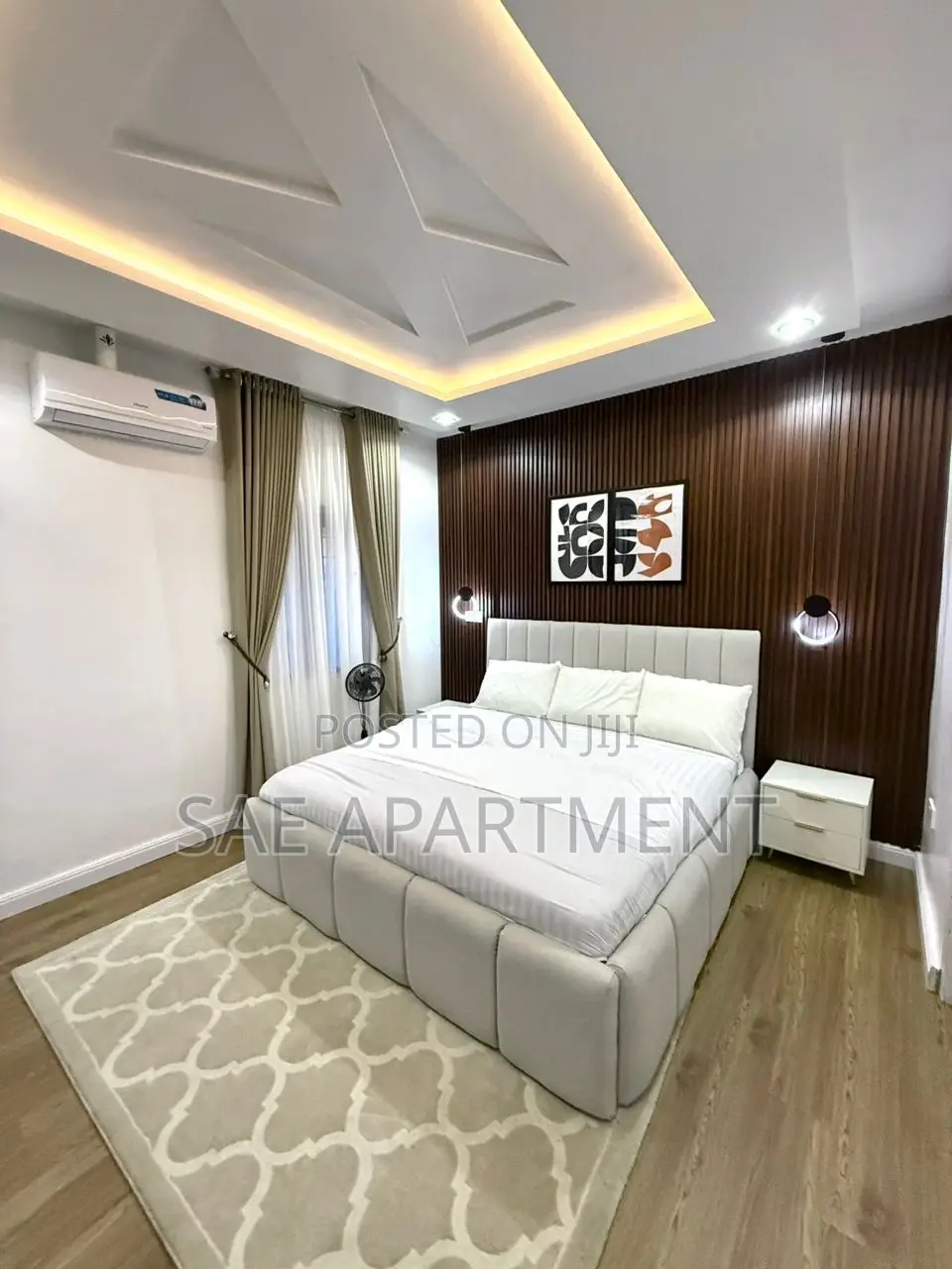 Newly Rejuvenated Two Bedroom Apartment, Wuye Abuja in Wuye