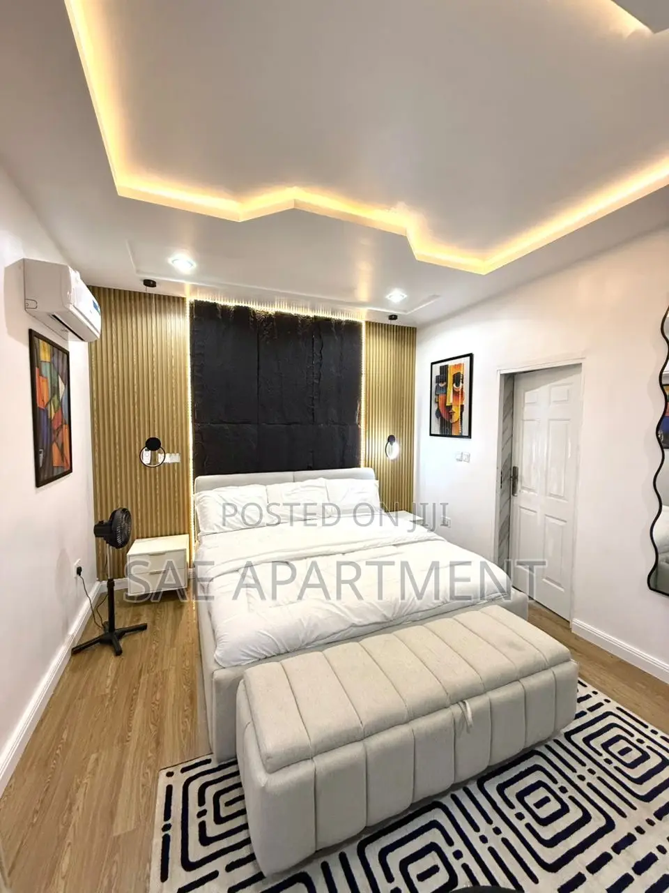 Newly Rejuvenated Two Bedroom Apartment, Wuye Abuja in Wuye