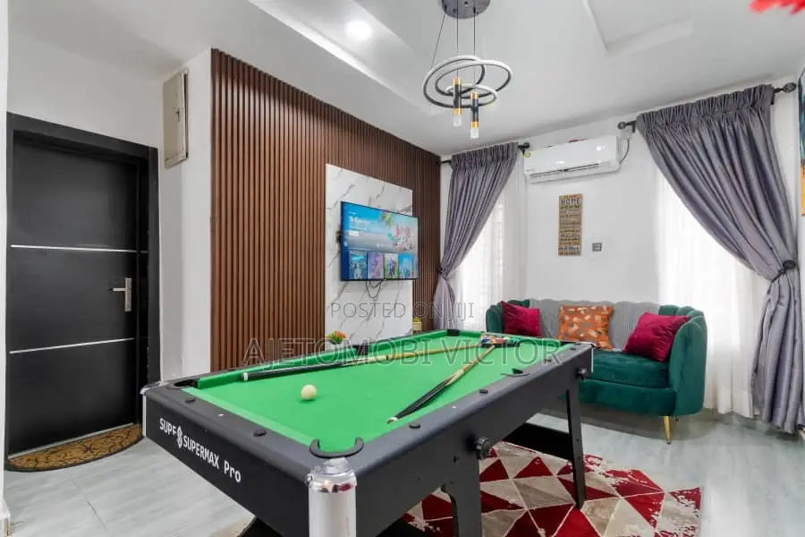 4bedroom Duplex With Snooker and Ps5 in Lekki Phase 1