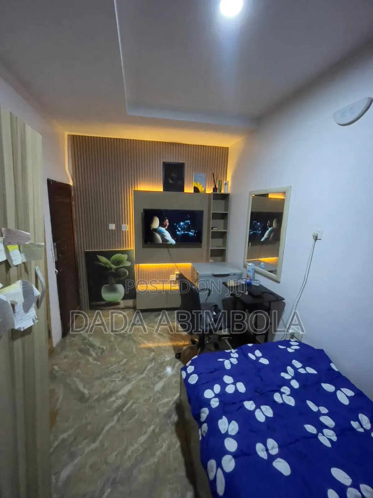 Furnished Single Room With Kitchen and Toilet ,Football Pitch in Agungi