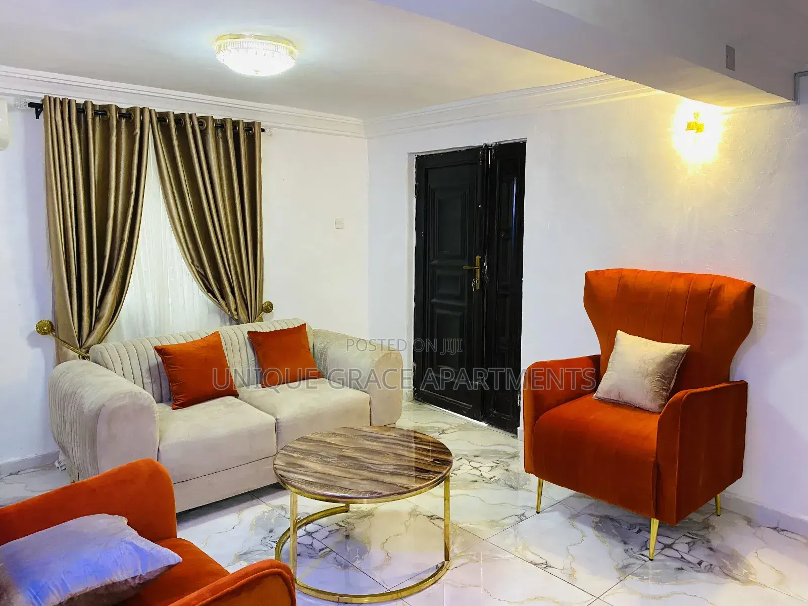 Unique Grace Cosy Lovely 2bedroom,24/7 Light, Uninterrupted Wi-Fi, in Ogba