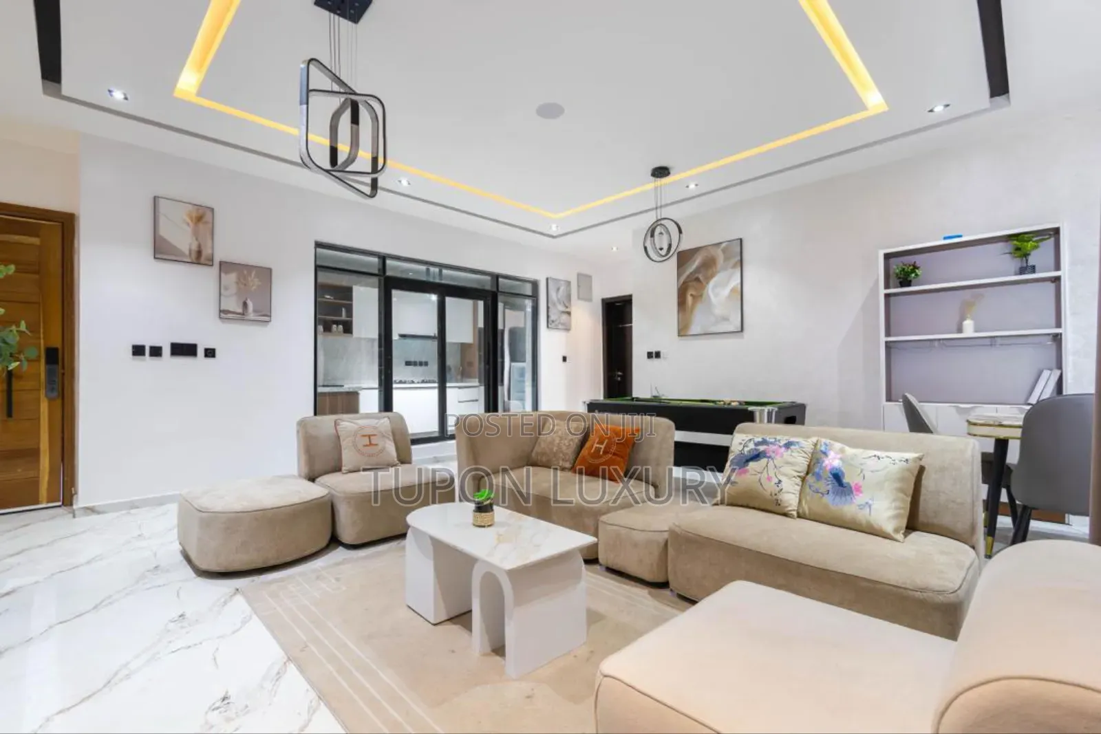 Luxury 2bedroom With Pool, Ps5, Gym Snooker Board in Ikate