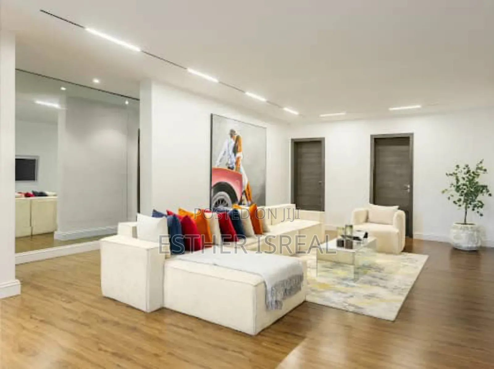 White 3 Bedroom Apartment Phase1 in Lekki Phase 1