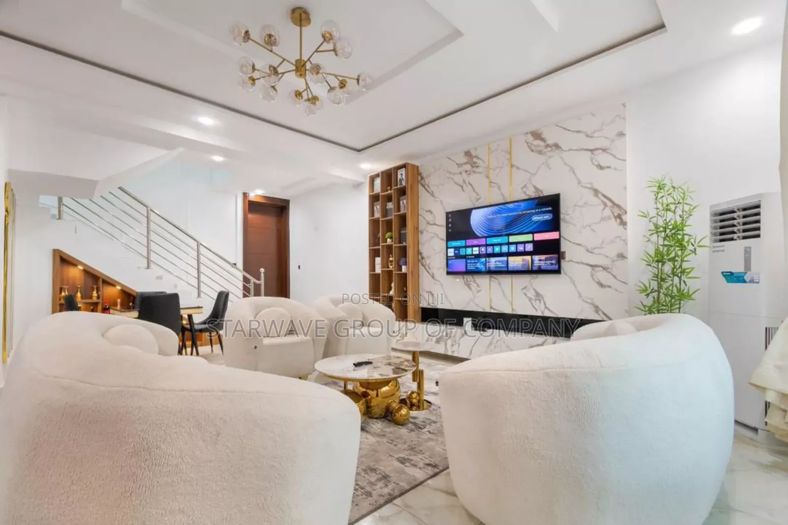 4 Bedroom Luxury Apartment With Cinema and Swimming Pool at Ikeja in Adeniyi Jones