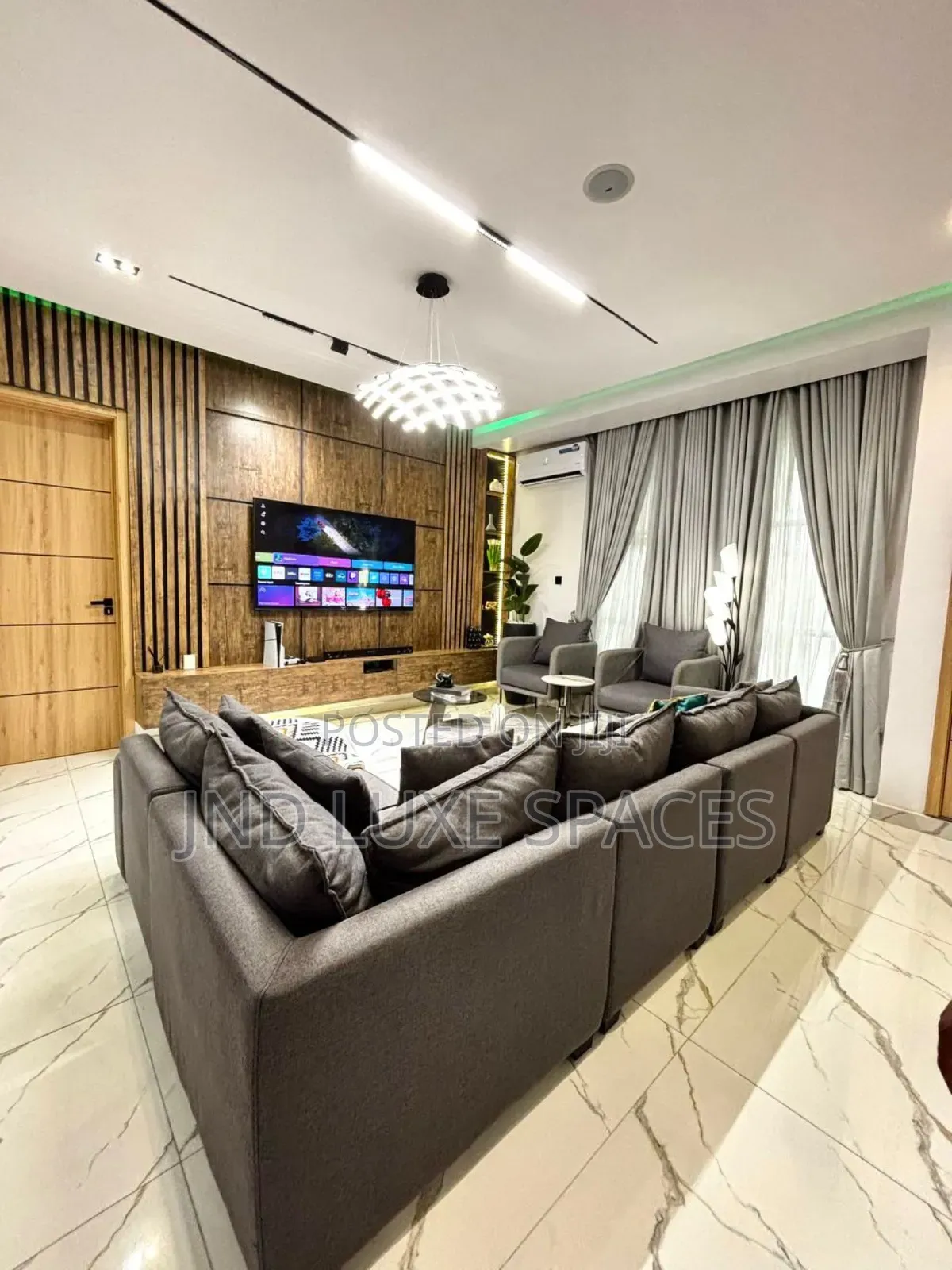 A Brand New Luxury 2 Bedroom Apartment With Ps5, Balcony in Lekki Phase 1