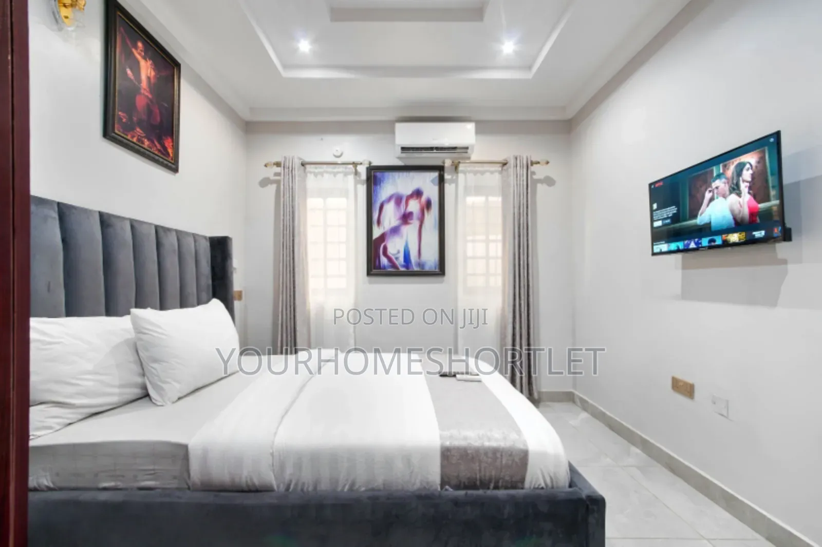 Tasteful Two Bedrooms Apartment With Table Tennis in Oregun