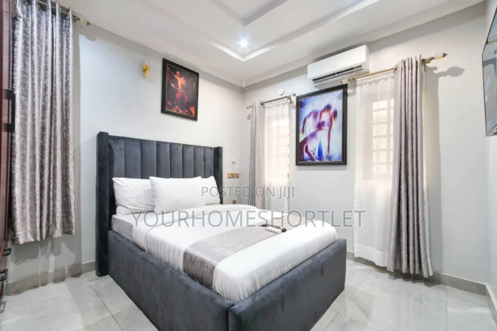 Tasteful Two Bedrooms Apartment With Table Tennis in Oregun