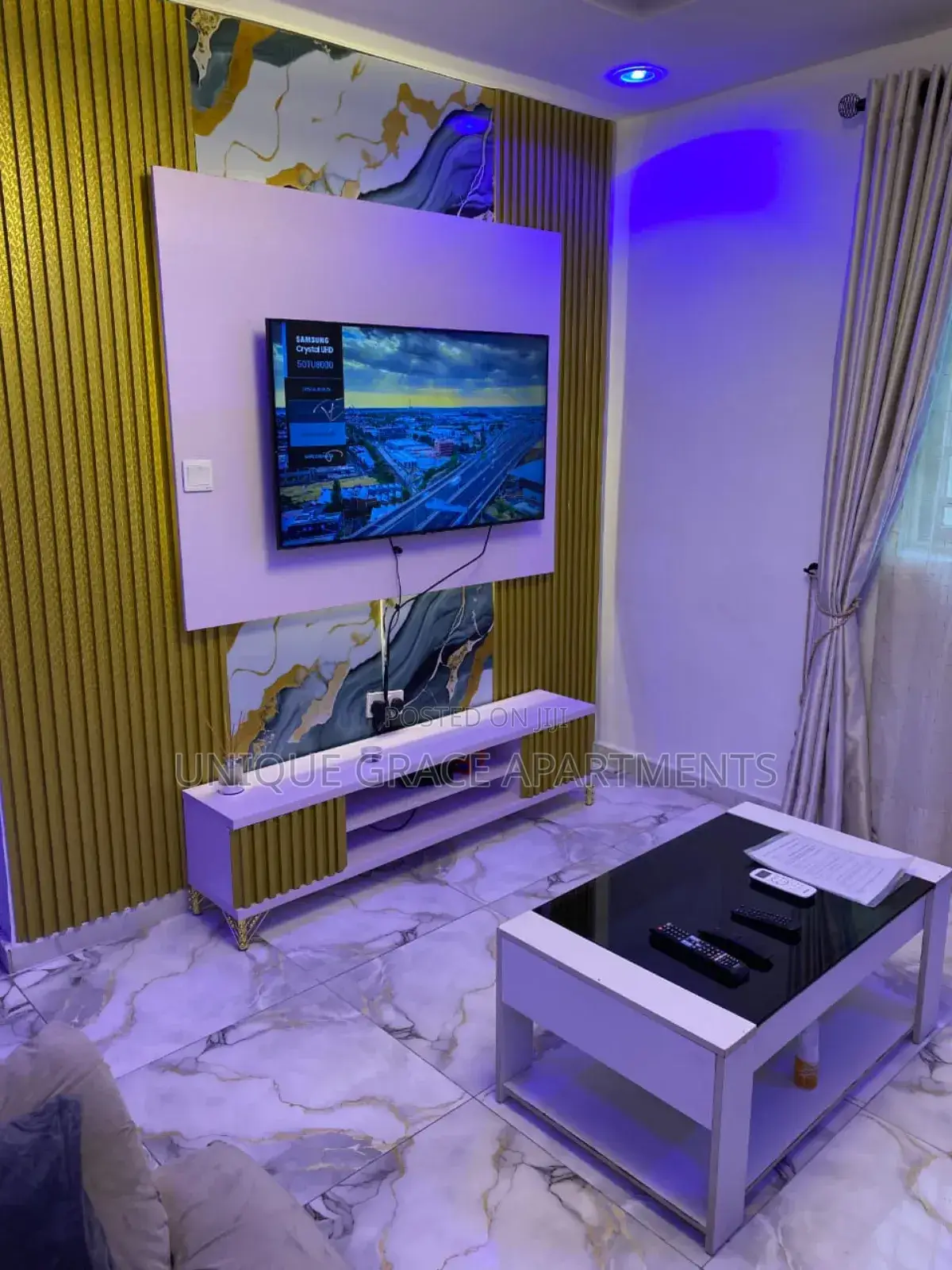 Unique Grace Lovely One Bedroom , 247light, Wi-Fi in Ifako-Ogba