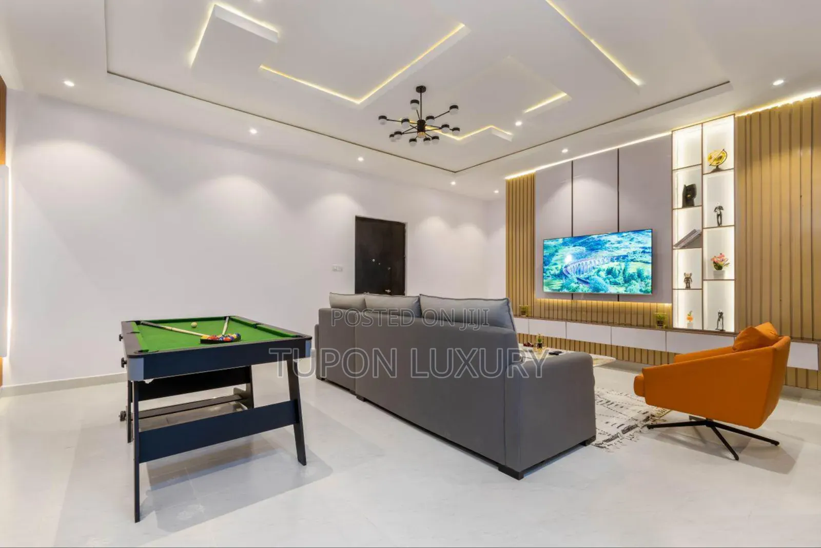 Luxury 1bedroom Apartment With Snooker, Rooftop Pool Gym in Lekki Phase 1