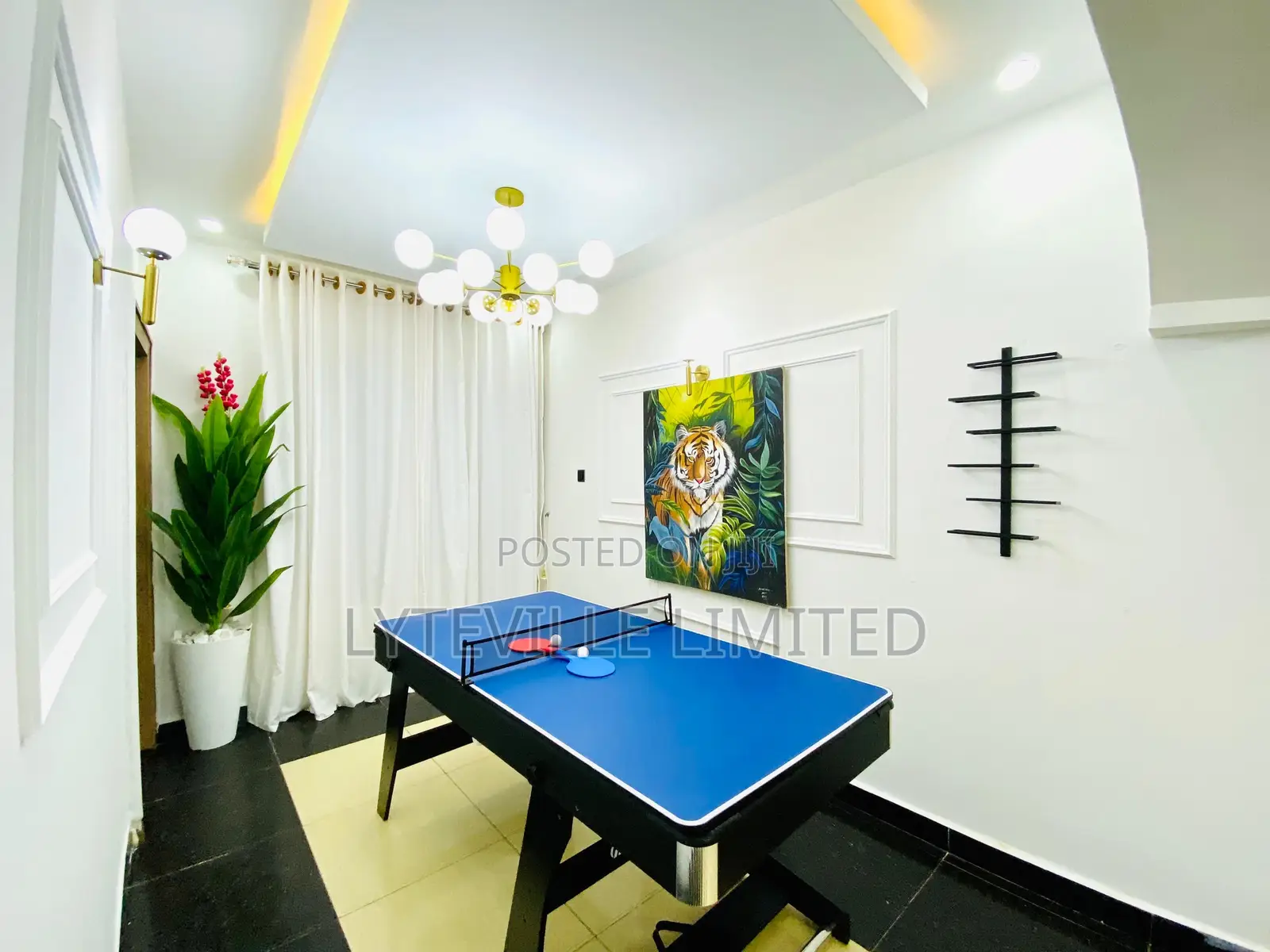 Luxurious 3 Bedroom With Snooker in Guzape District