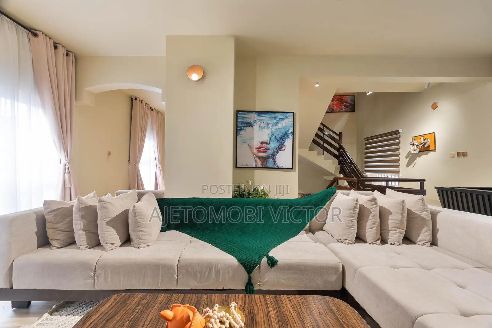 Beautiful 3bedroom Semi Detached Duplex Apartment in Victoria Island Extension