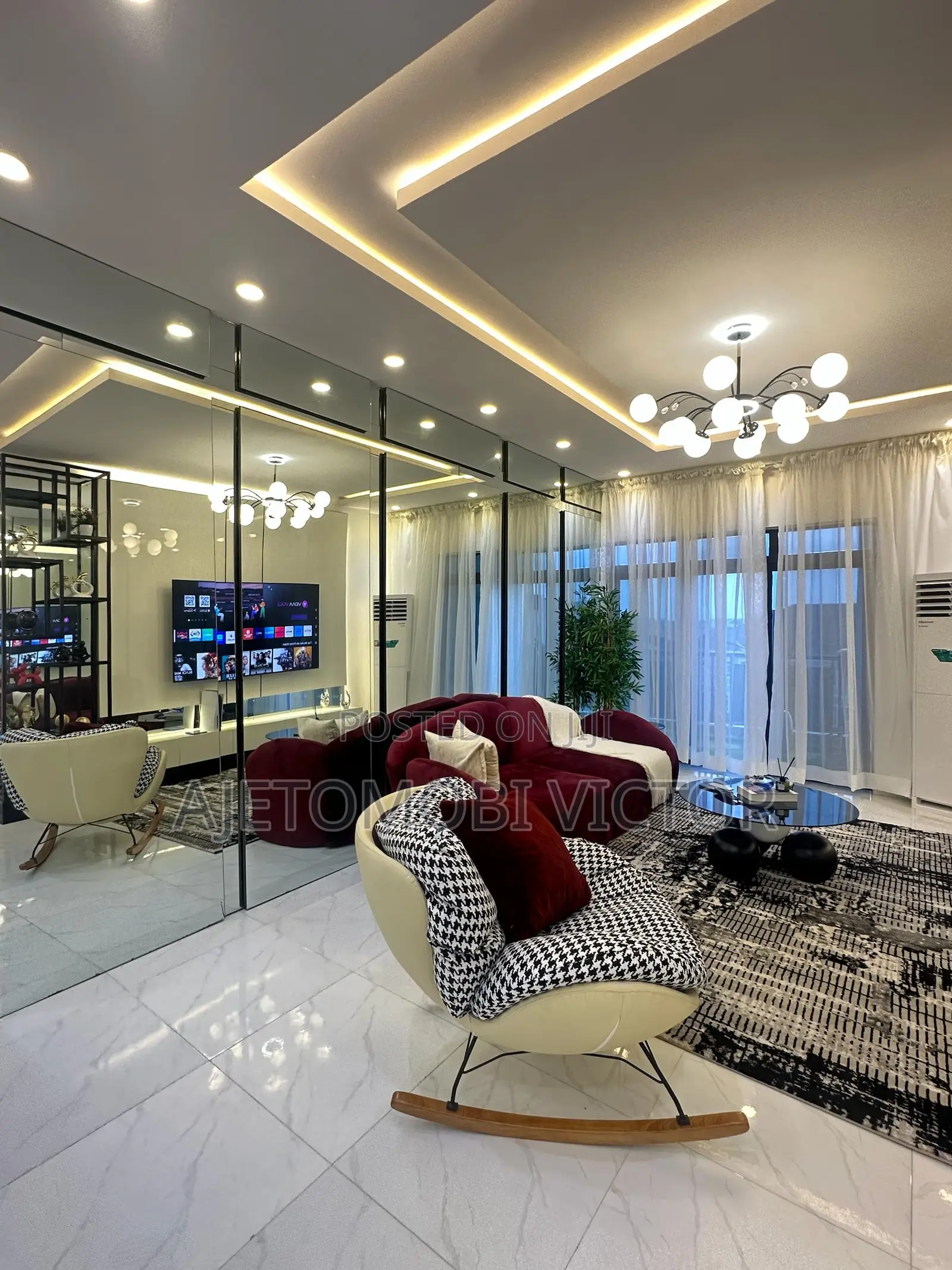 Aesthetically Pleasing 2bedroom With a Private Cinema in Ikate