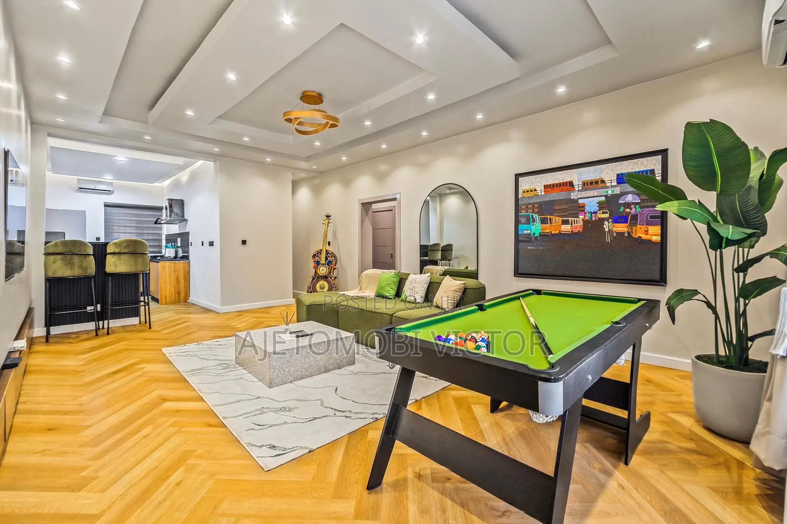 Luxury 2bedroom Apartment With Private Cinema,Pool and Snooker in Lekki Phase 1