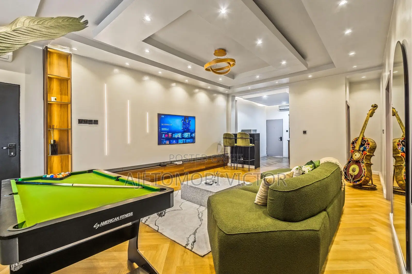 Luxury 2bedroom Apartment With Private Cinema,Pool and Snooker in Lekki Phase 1
