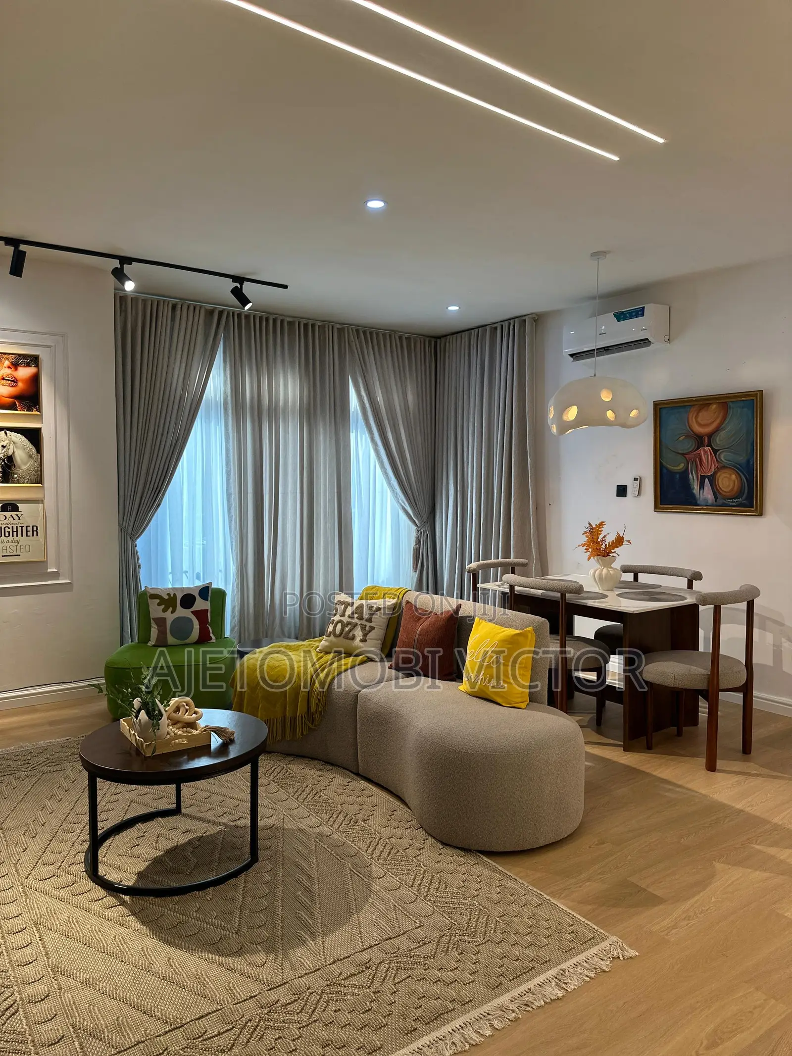 Luxury 1bedroom Apartment With Ps5 and Snooker Board in Lekki Phase 1
