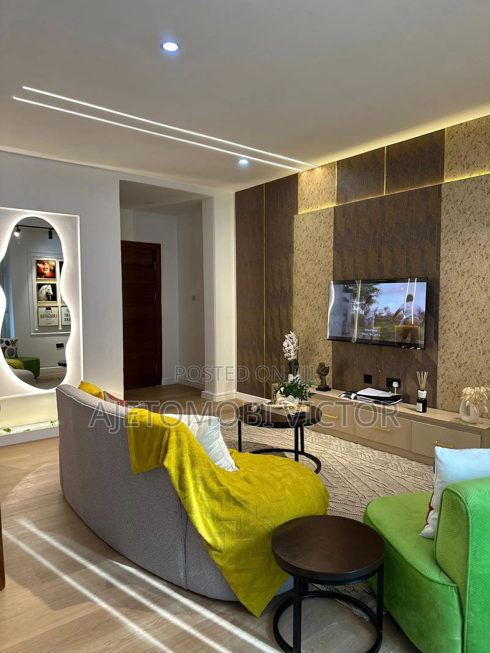 Luxury 1bedroom Apartment With Ps5 and Snooker Board in Lekki Phase 1