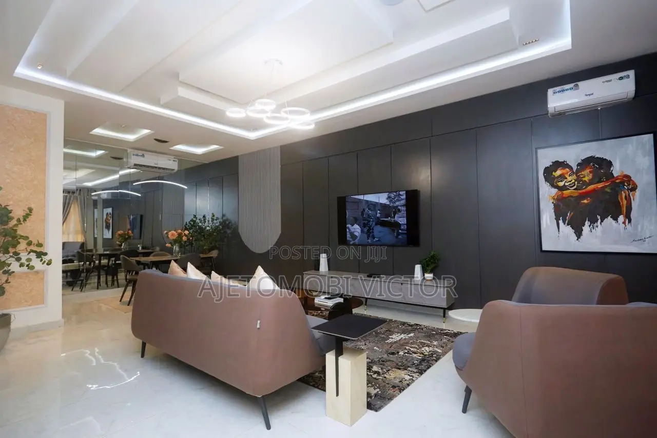 Luxurious 3bedroom Terrace With Gym and Snooker in Ikate