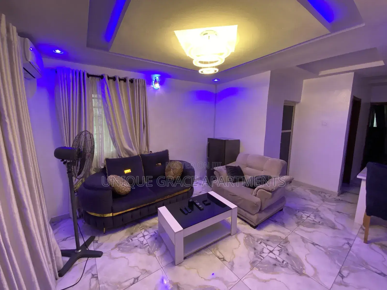 Unique Grace Lovely One Bedroom , 247light, Wi-Fi in Ifako-Ogba
