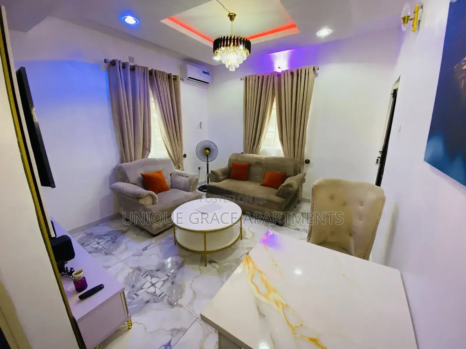 Unique Grace 1bedroom, 247light,Uninterrupted Wi-Fi in Ogba