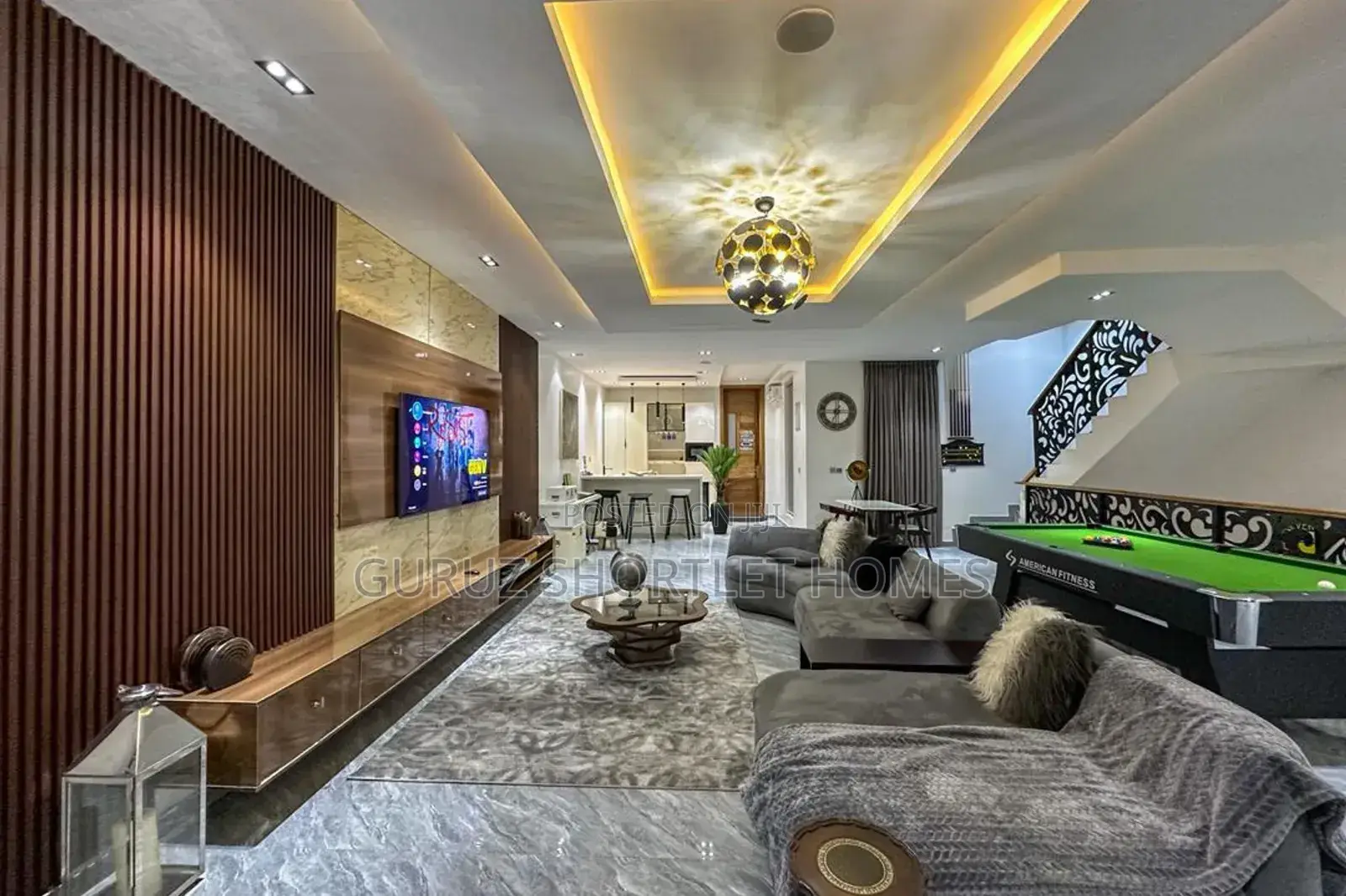 Luxury 4 Bedroom Short Let in Ikeja Gra With Swimming Pool Snooker in Ikeja GRA