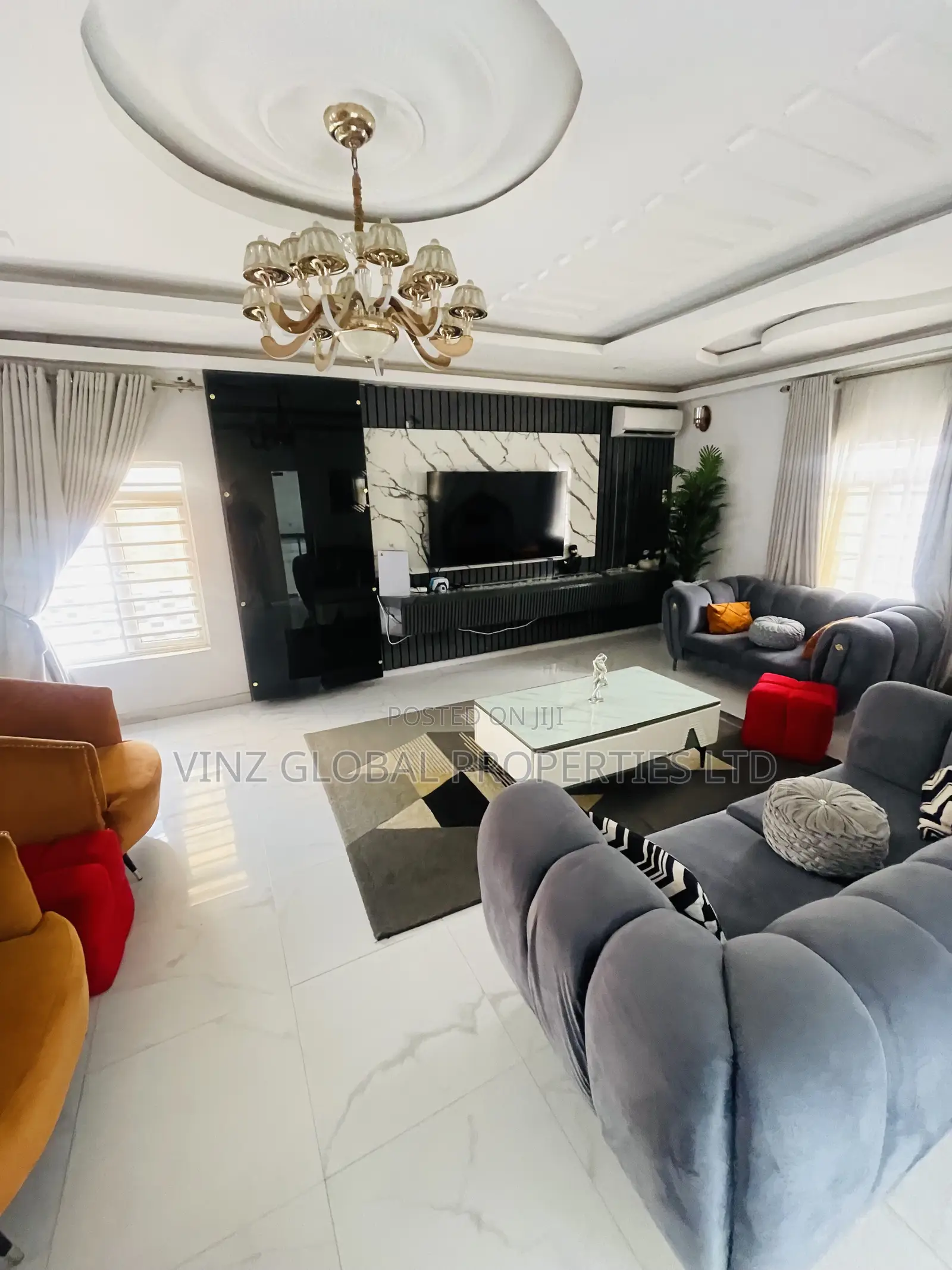 Exclusive Furnished 4 Bedroom Duplex With Ps5, Pool, Snooker, Tennis in Ajah