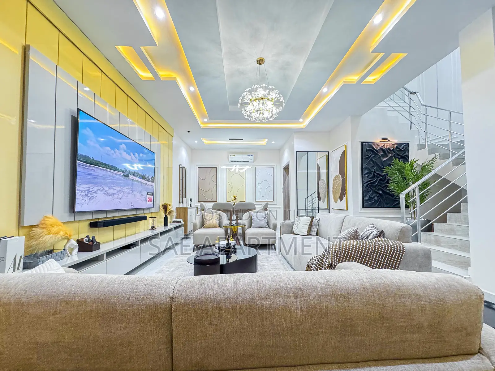Exquisite Three Bedroom Terrace Duplex , Ikate Lekki Lagos in Ikate