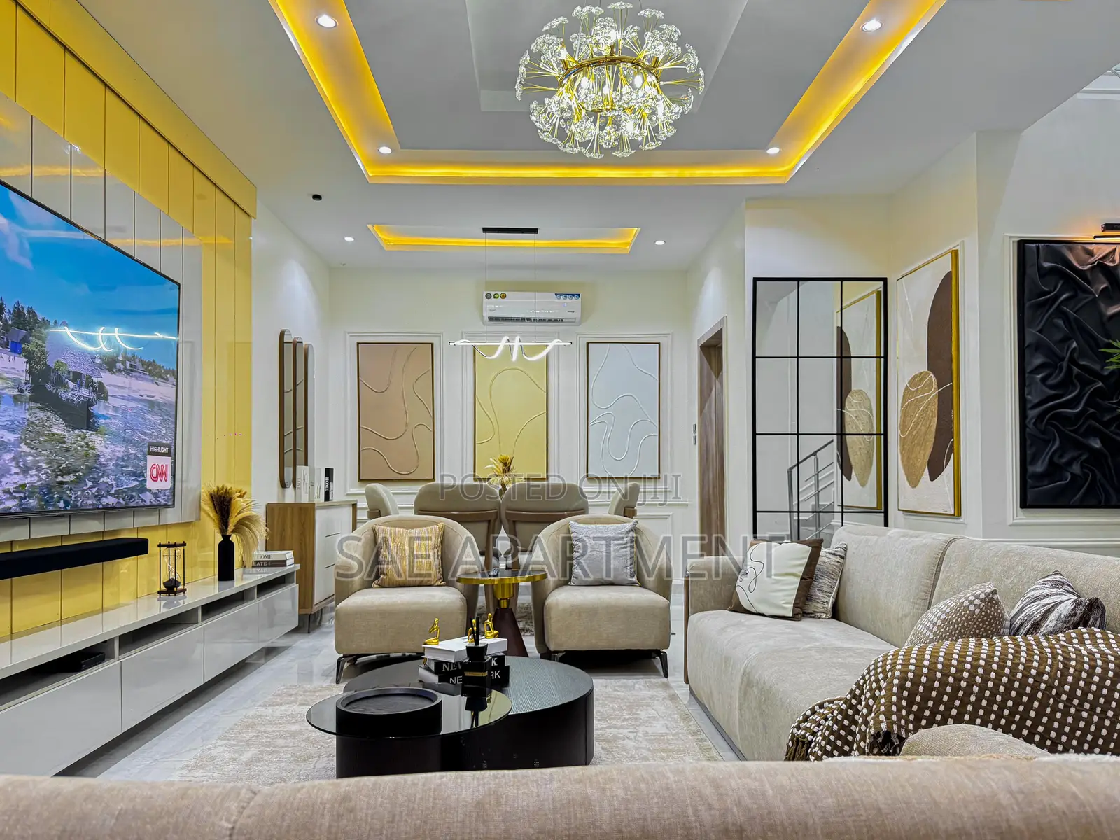 Exquisite Three Bedroom Terrace Duplex , Ikate Lekki Lagos in Ikate