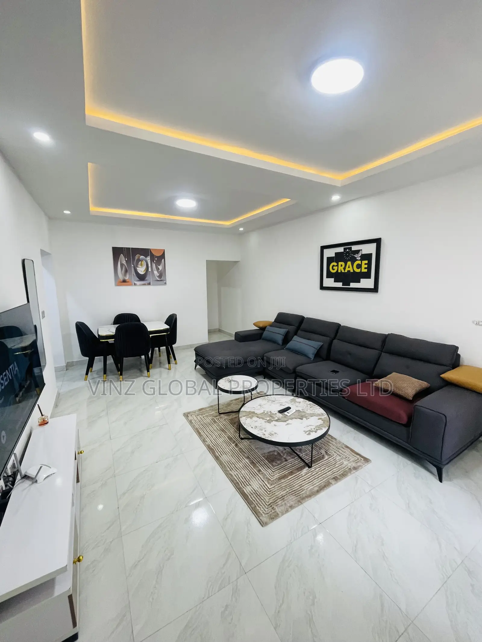 Brand-New 2 Bedroom Apartment With 24/7 Power , Gym Pool in Lekki