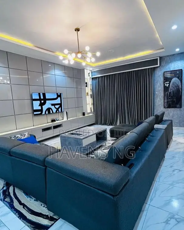 Nicely Furnished 3 Bedroom Apartment With Snooker Board and Ps5 in Katampe (Main)