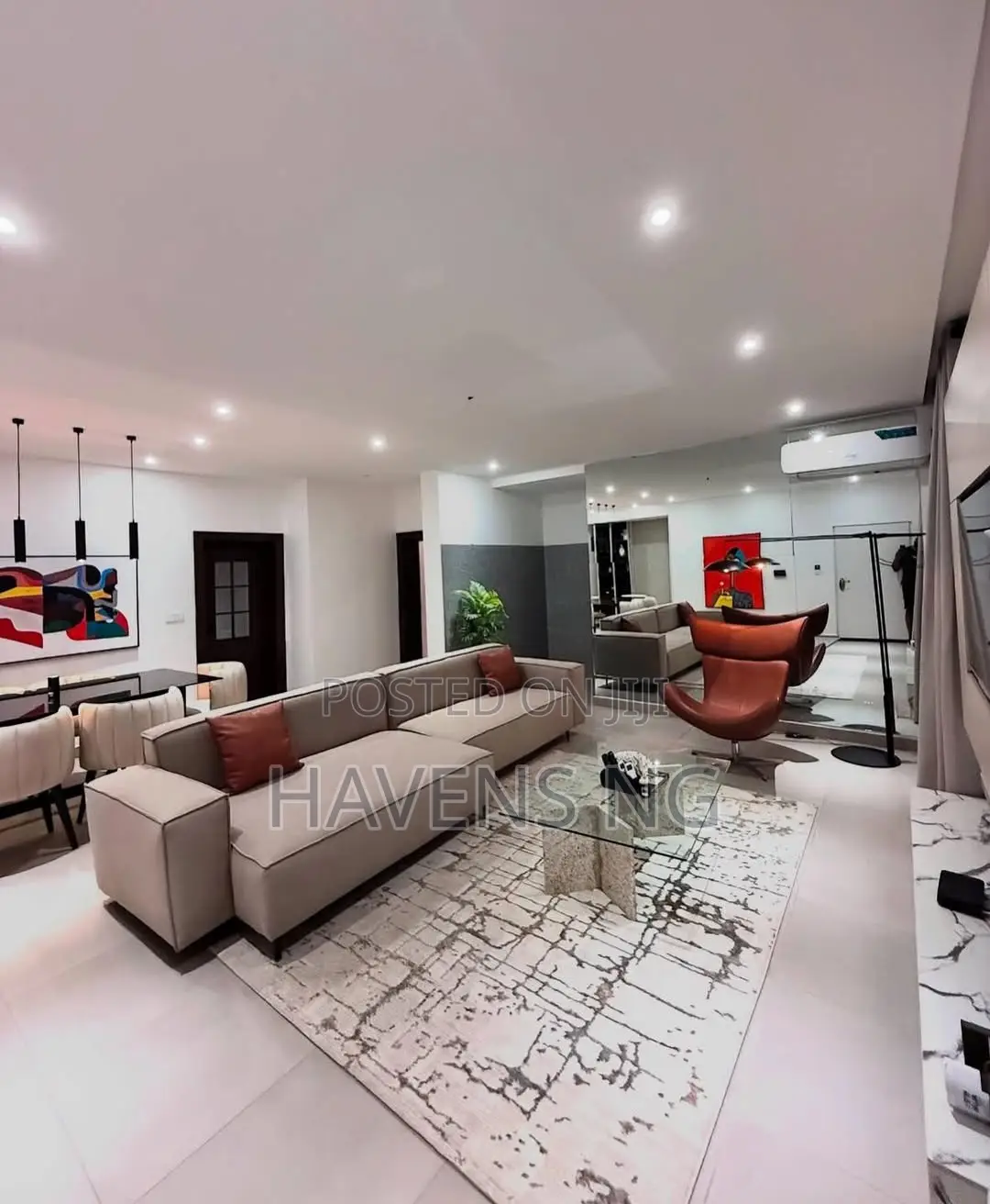 Exquisitely Furnished Spacious 3 Bedroom Terrace With Swimming Pool in Jabi