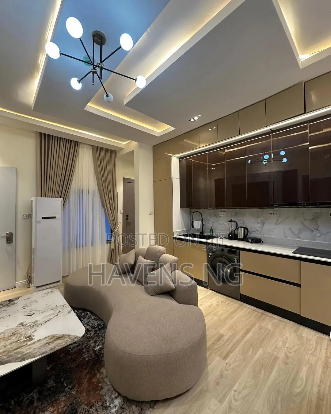 Aesthetically Pleasing 1 Bedroom Apartment in Maitama