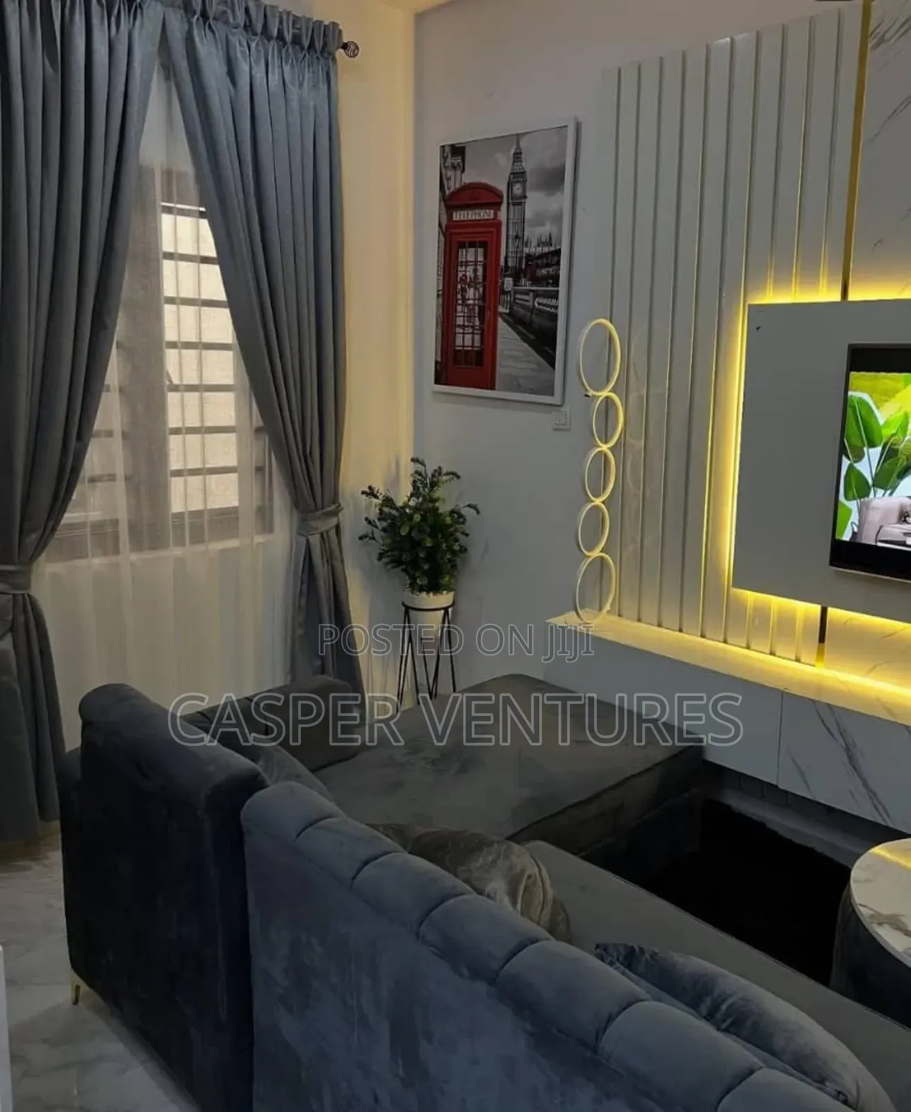 1bed Furnished Weekly Apartment in Ado / Ajah