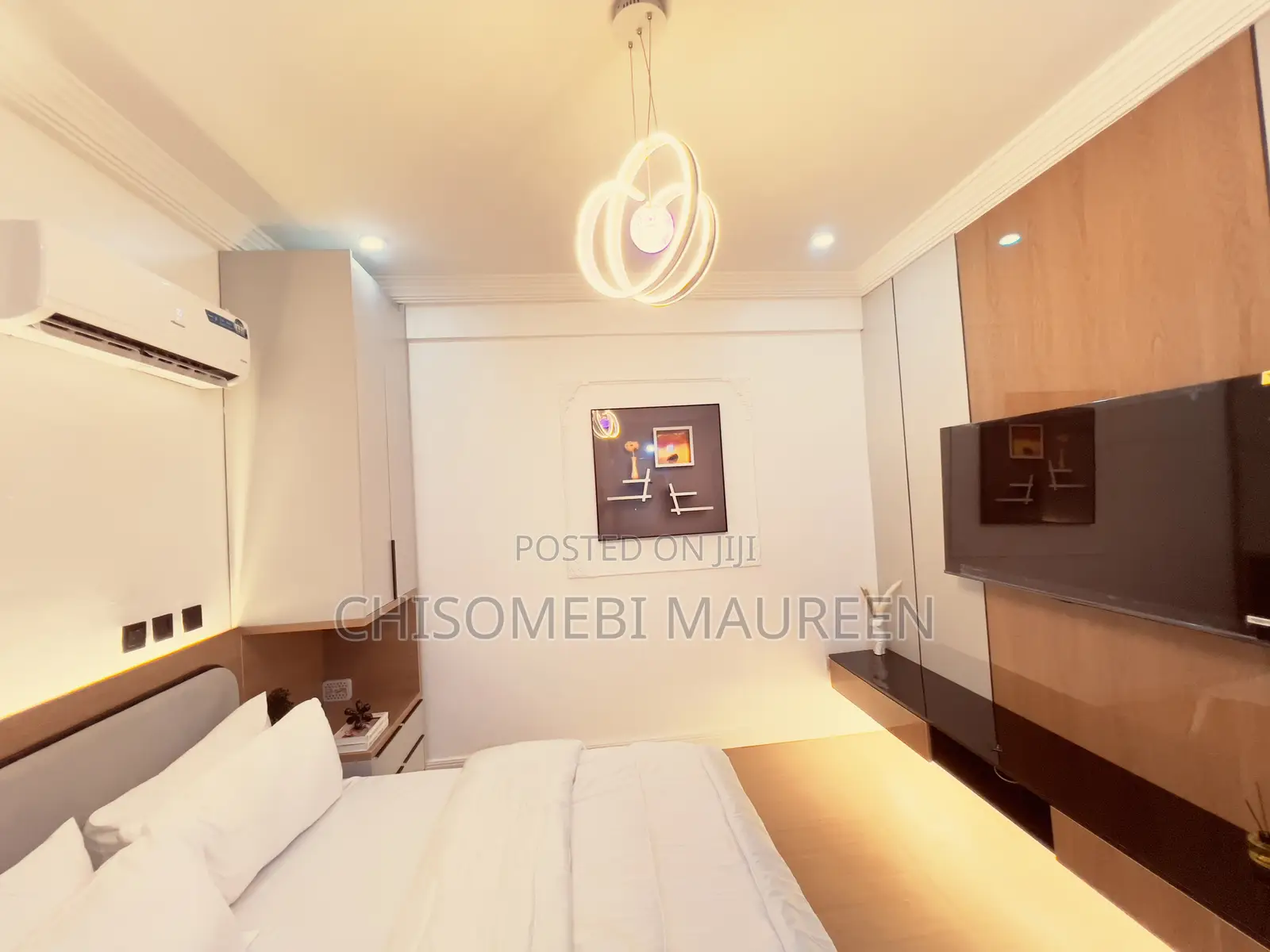 Newly Fully Furnished Studio Apartment – Short Stay in Wuye