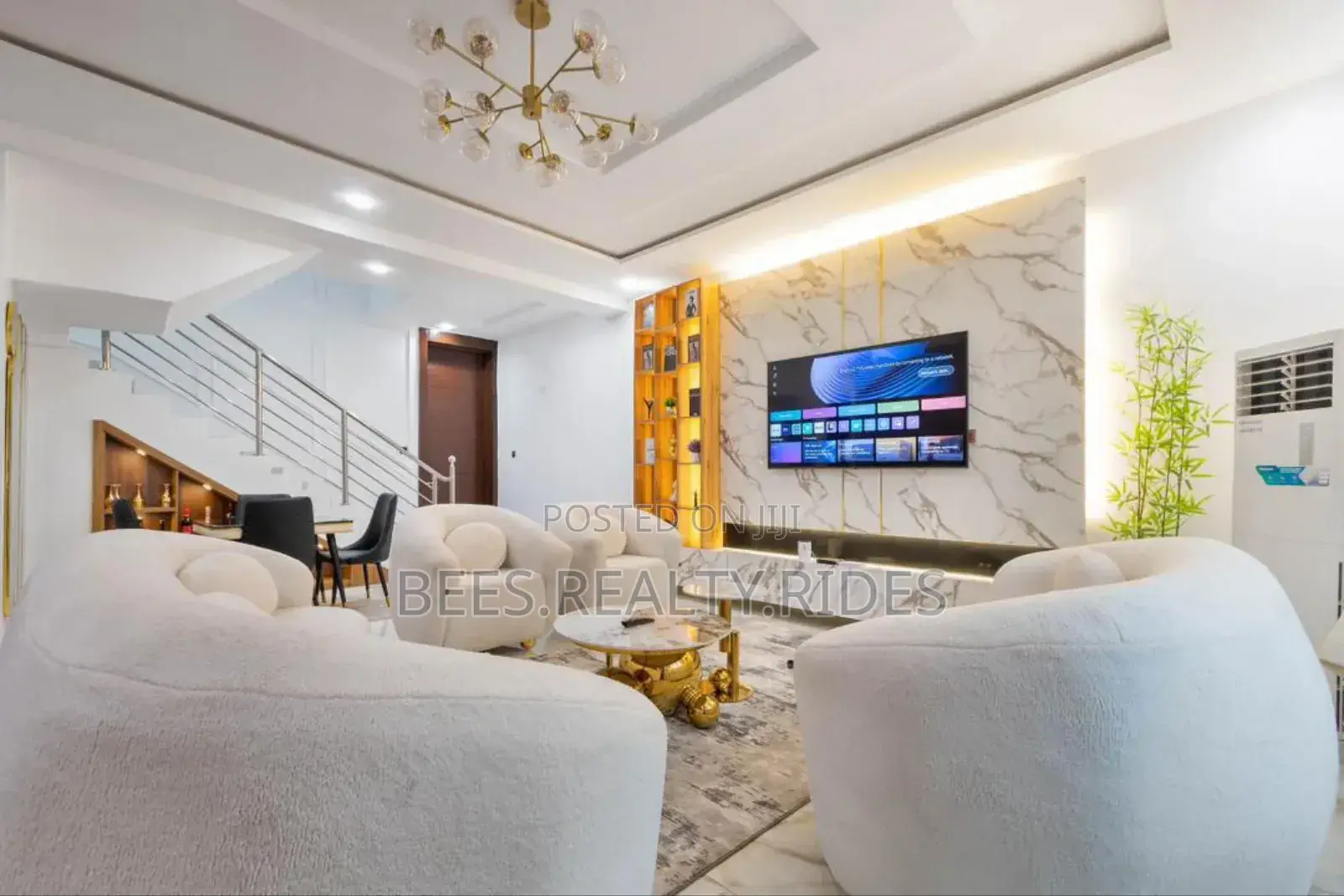 Exotic 4 Bedroom Duplex With a Cinema, Pool and a Gym in Adeniyi Jones