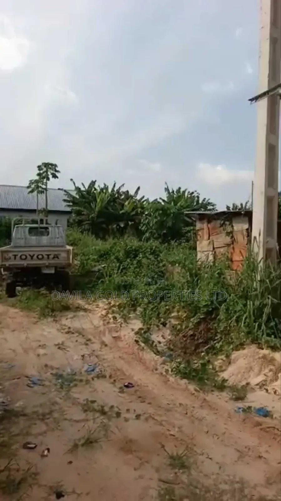 Highly Commercial Sale: Land on a Tarred Road in Benin City