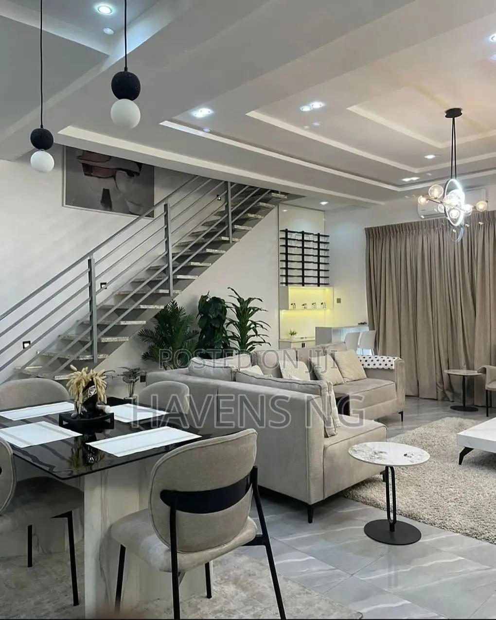 Luxury 2-Bedroom Maisonette (Shortlet) in Lekki Expressway
