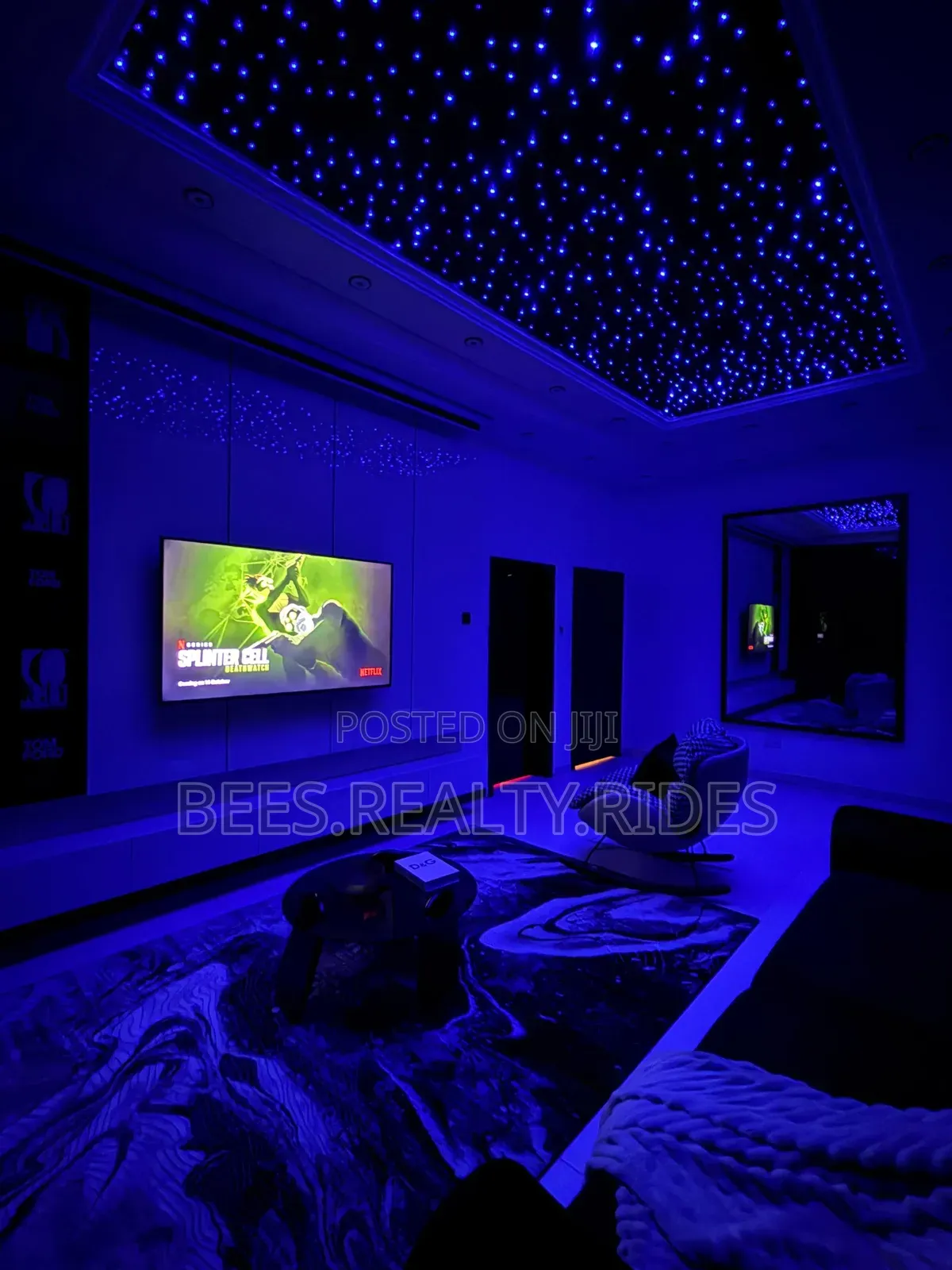 Luxury 1 Bedroom Apartment With a Cinema, Bathtub and a Private Cinema in Chevron