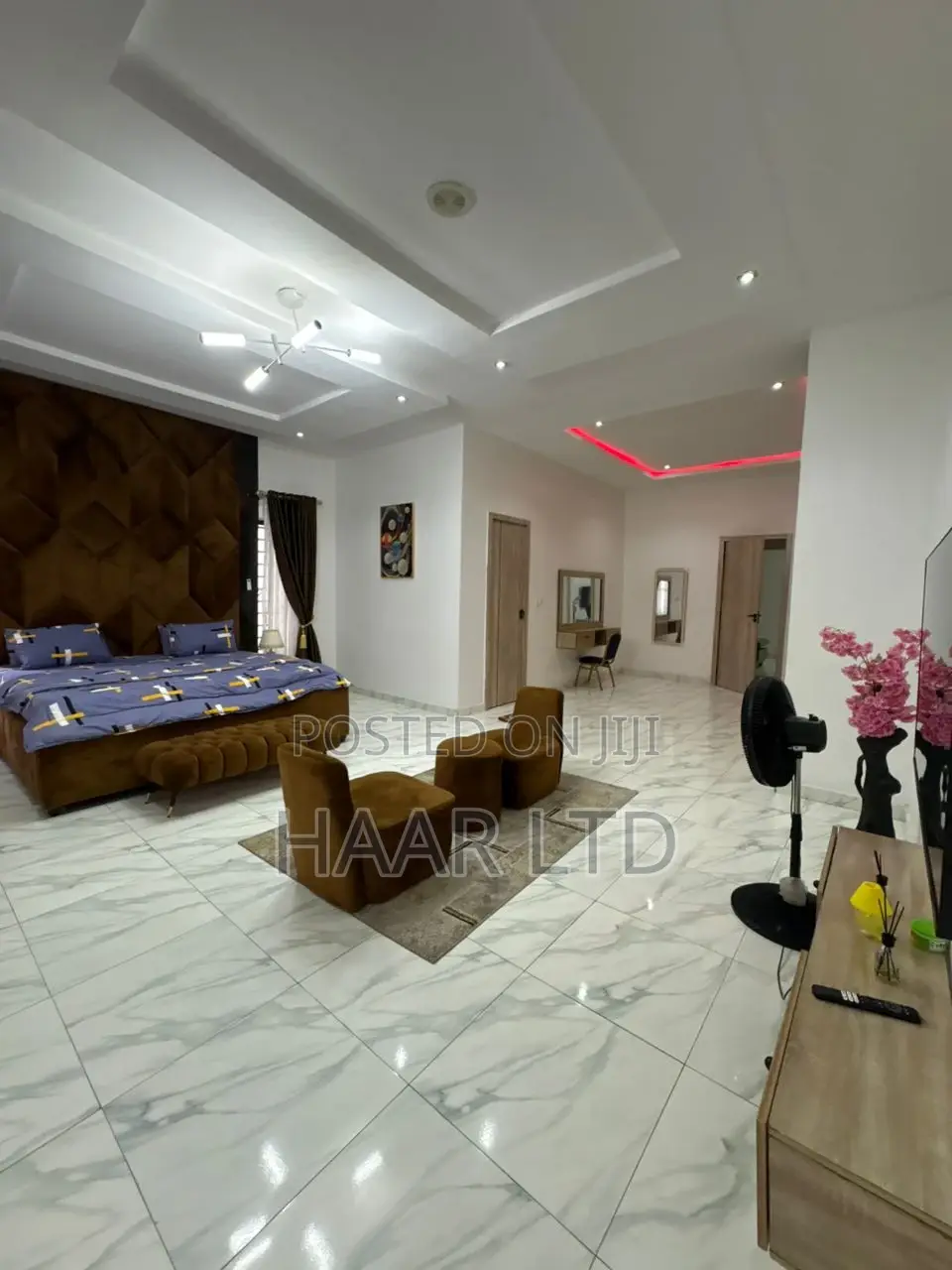 Fully Serviced Master Bedroom Per Month With Private Pool Monthly Rent in Lekki Phase 2