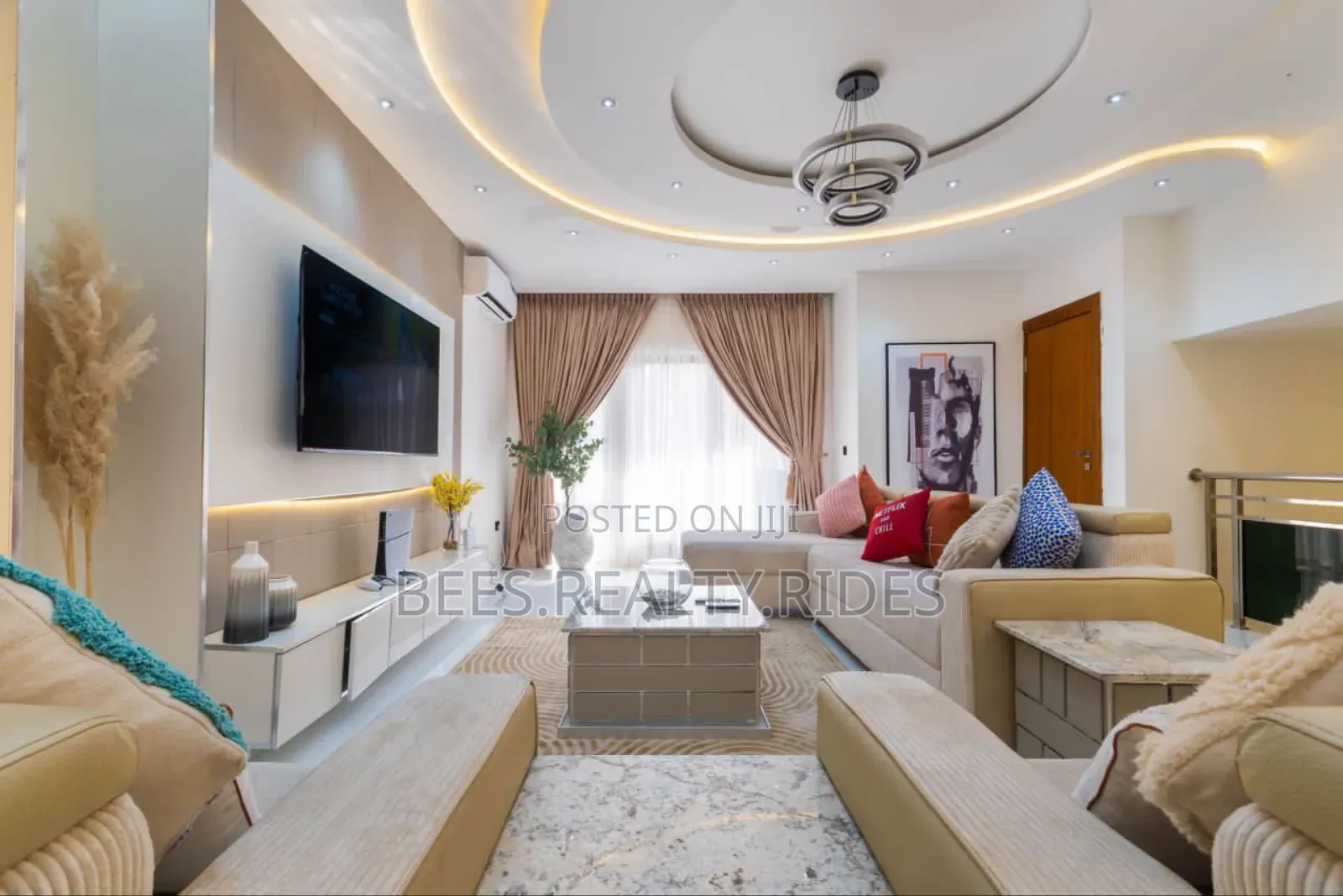 Brand New 4 Bedroom Terrace Duplex With Snooker Board and a Gym in Victoria Island