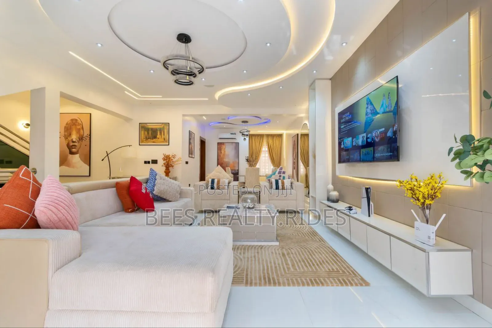 Brand New 4 Bedroom Terrace Duplex With Snooker Board and a Gym in Victoria Island