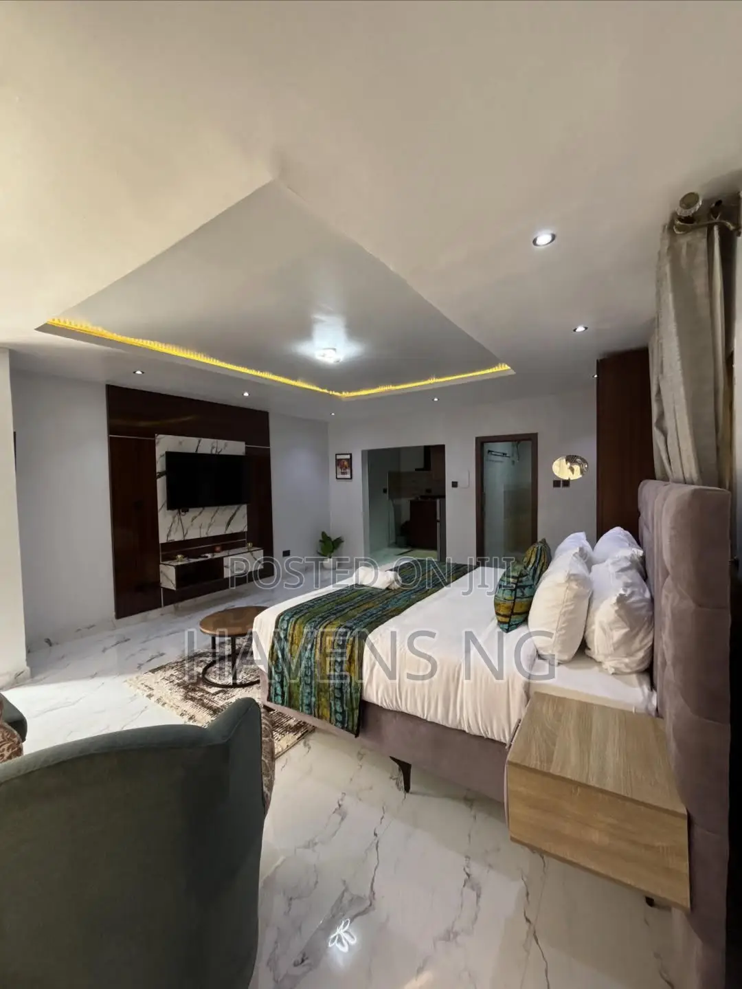 Book This Stunning 1-Bedroom and Studio Apartments Now! in Airport Road / Ikeja
