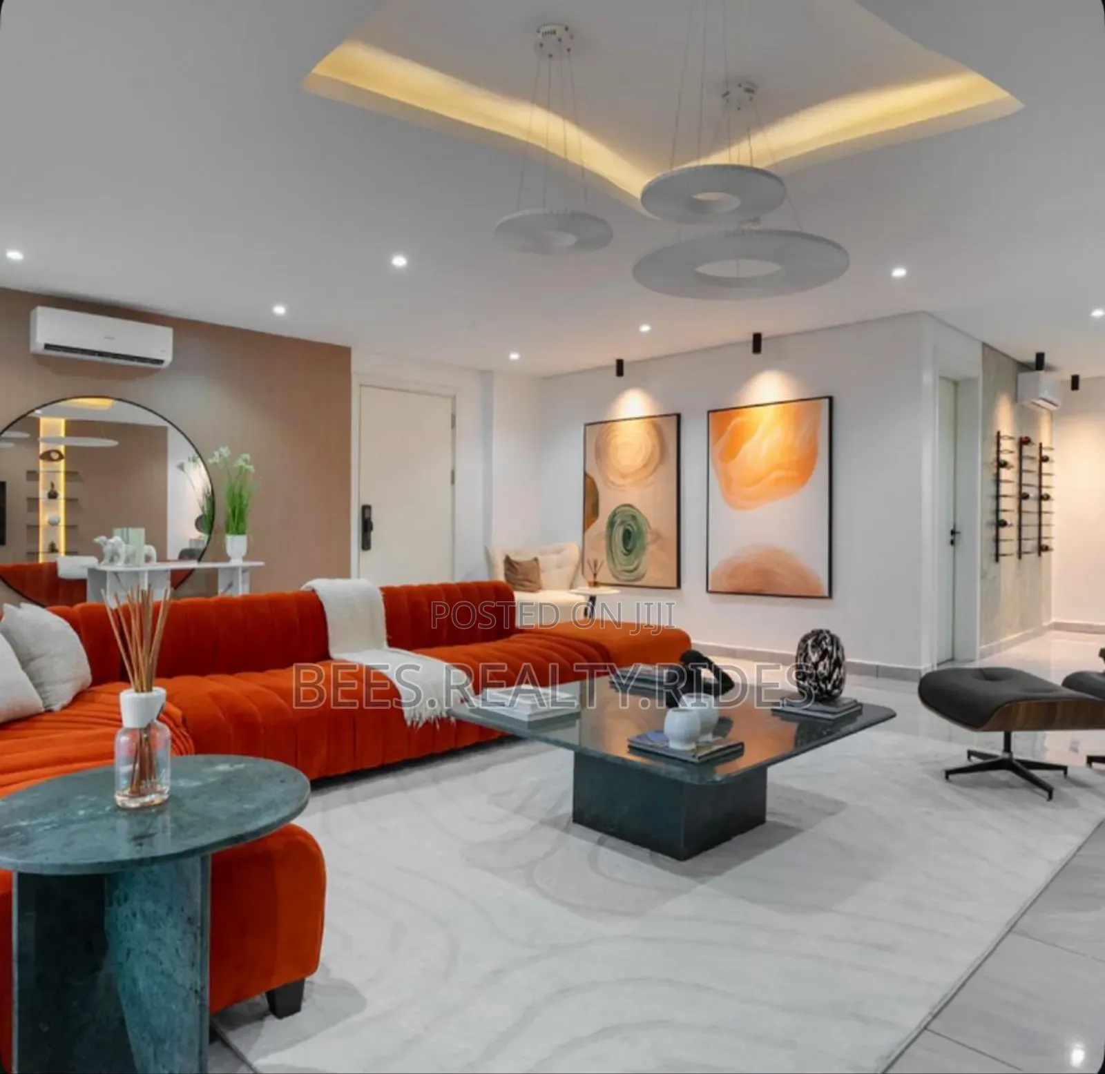 Brand New 3 Bedroom Apartment With a Swimming Pool and a Bathtub in Ikoyi