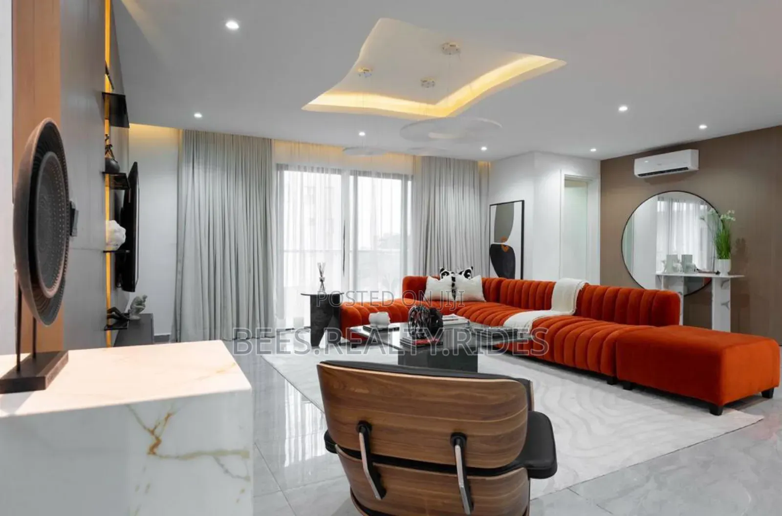 Brand New 3 Bedroom Apartment With a Swimming Pool and a Bathtub in Ikoyi