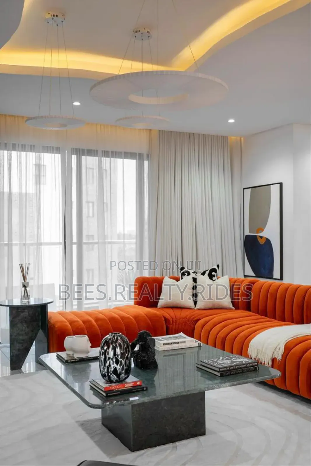 Brand New 3 Bedroom Apartment With a Swimming Pool and a Bathtub in Ikoyi