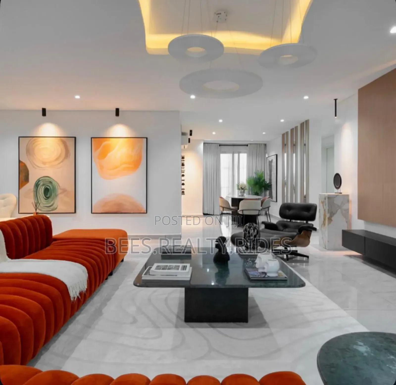 Brand New 3 Bedroom Apartment With a Swimming Pool and a Bathtub in Ikoyi