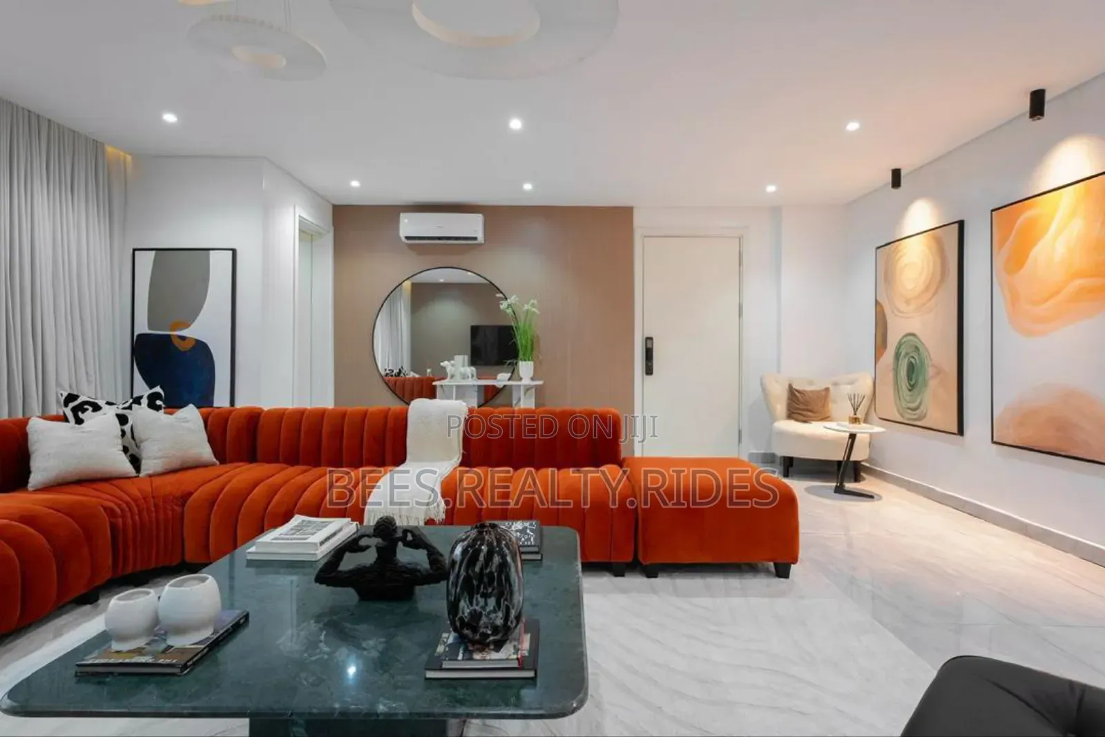 Brand New 3 Bedroom Apartment With a Swimming Pool and a Bathtub in Ikoyi