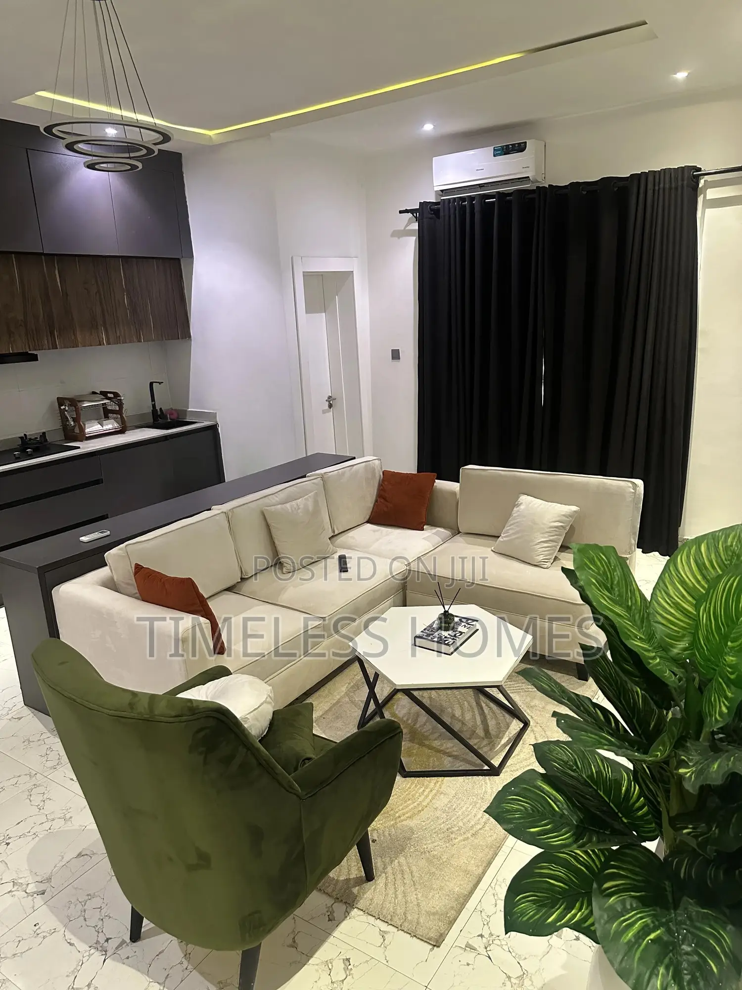 Brand New 1 Bedroom With Ps4, Pool , Gym and 2 Balconies in Ikate