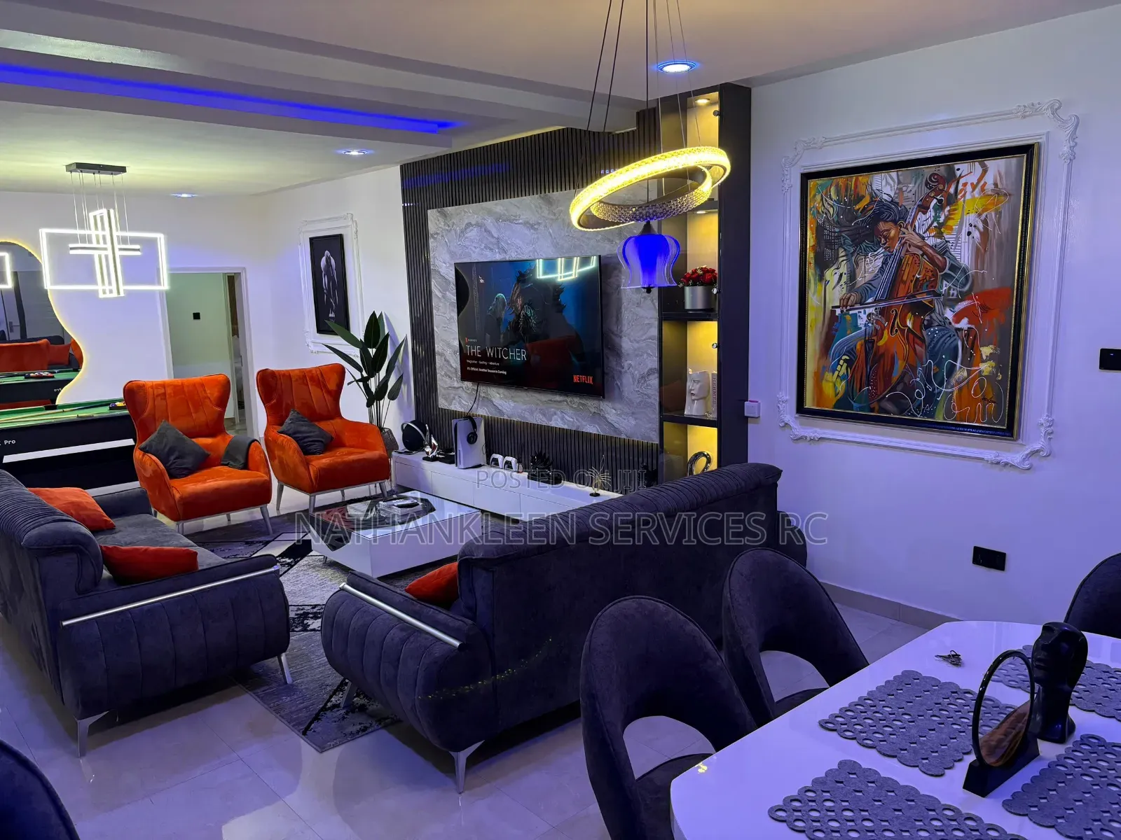 Cozy Three (3) Bedroom Luxury Fully Serviced Apartment in Abuja in Jahi