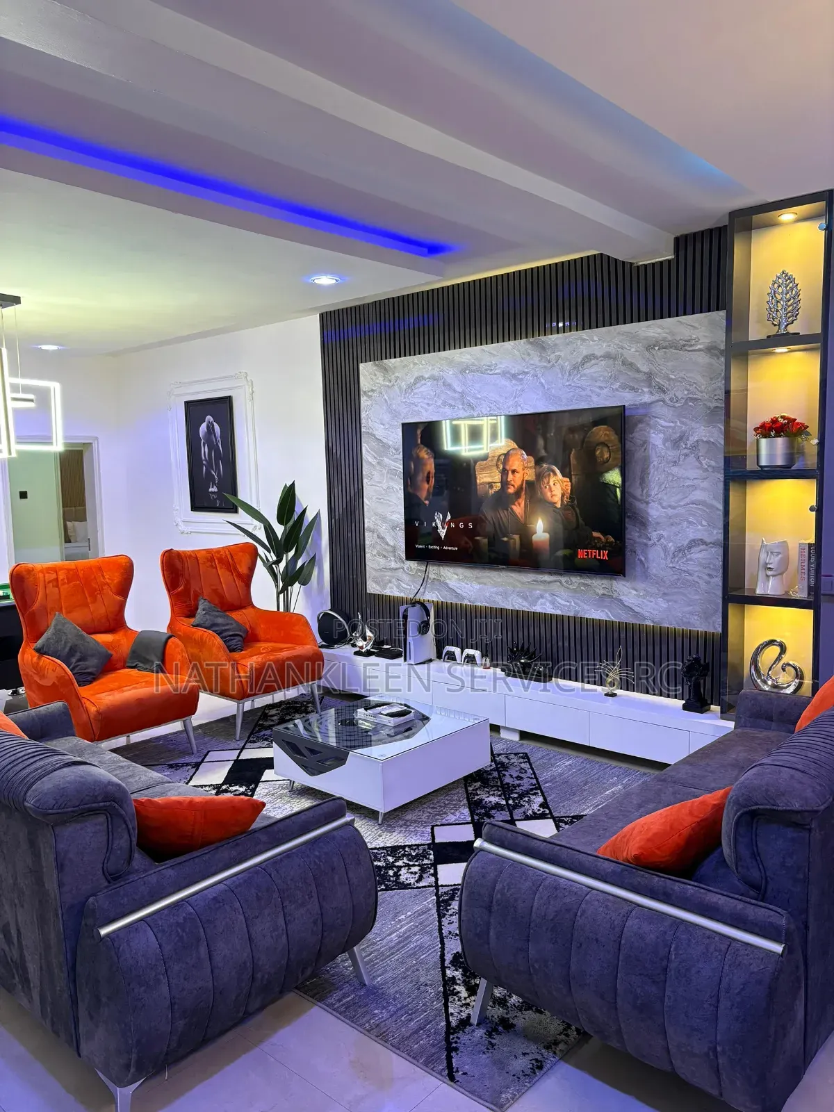 Cozy Three (3) Bedroom Luxury Fully Serviced Apartment in Abuja in Jahi