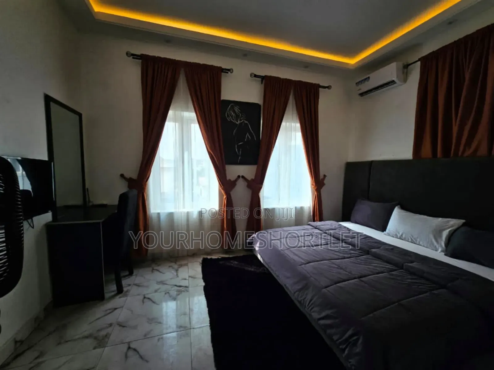 1 Bedroom With Mini Pool and Snooker for Daily,Weekly,Monthly Booking in Airport Road / Ikeja